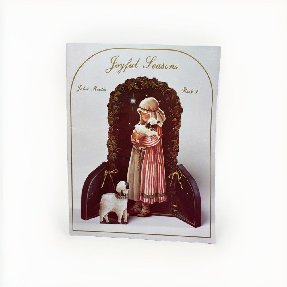 Joyful Seasons Book 1 Tole Painting Pattern Juliet Martin 1991 Holidays Flag